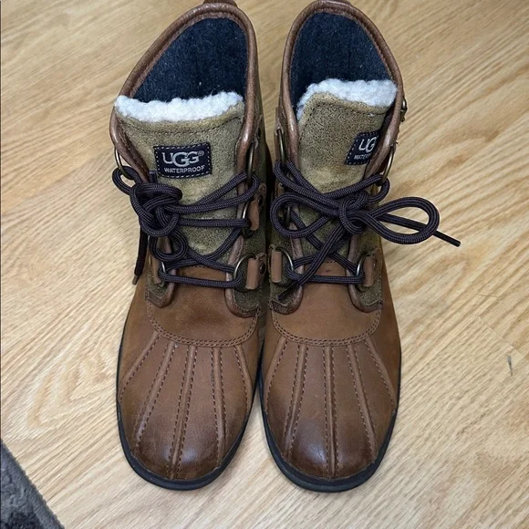 UGG Cecile Waterproof Duck Boots Sz 6.5 - Picture 7 of 8